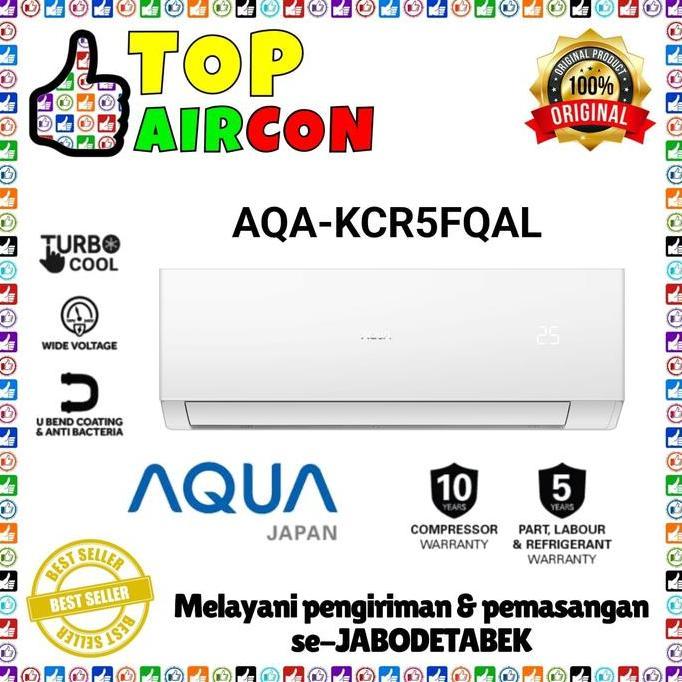 Terlaris Ac Aqua Split 1/2 Pk Promo Termurah  / Ac Aqua Sanyo 0.5 Pk