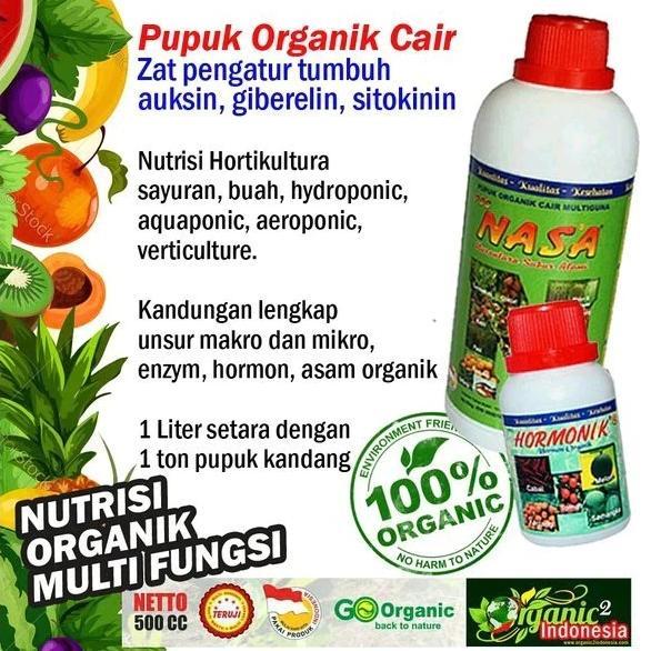 Promo Cod Pupuk Poc Nasa 1Liter , Pupuk Organik Cair, Pupuk Daun Pupuk Segala Jenis Tanaman, Pupuk P