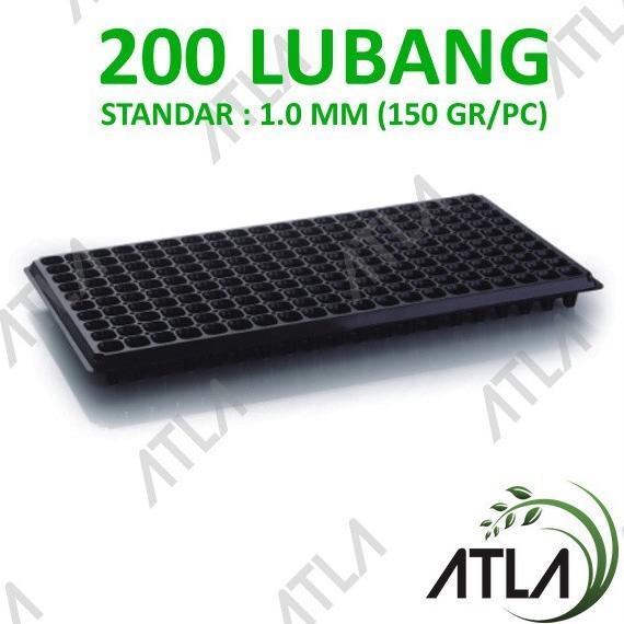 Promo Cod Tray Semai 200 Lubang Traypot Pot Bibit Tray Hidroponik Grosir Kt007 ><