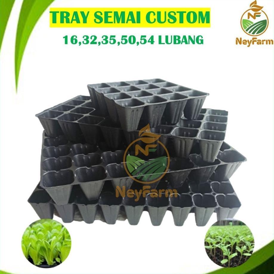 Promo Cod Tray Custom Potray Semai Wadah Semai Skala Hobi - Tray Potongan ><