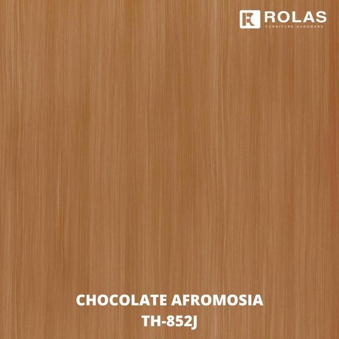 TACO HPL CHOCOLATE AFROMOSIA TH-852J / HPL MOTIF KAYU / ROLAS