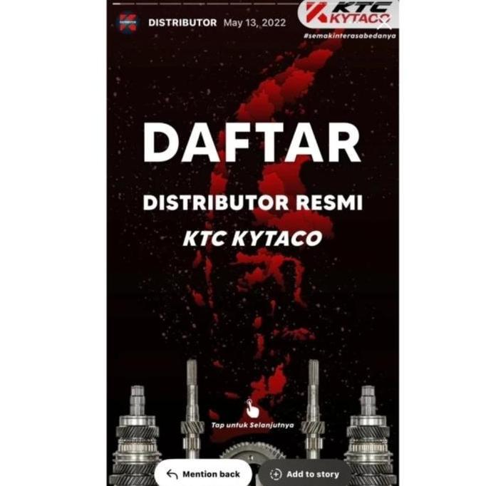 Kaliper KTC 2 piston slim abu