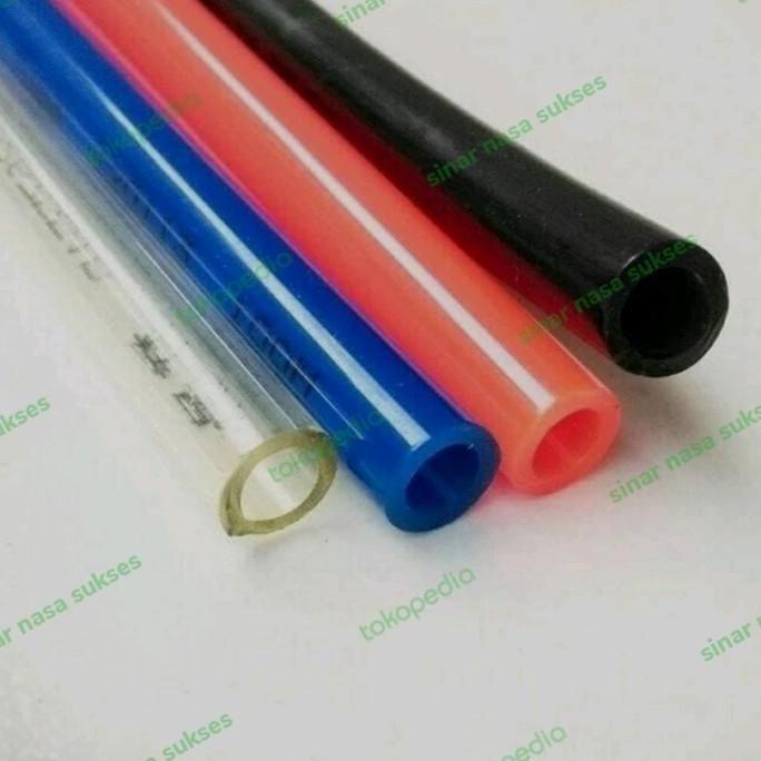 Selang Pu 12 x 8mm Meteran - Hitam