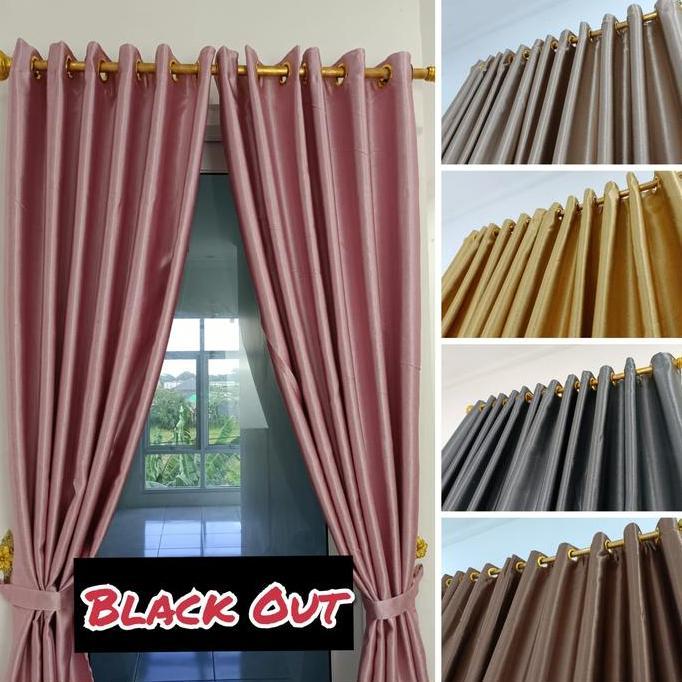 Visitor- Gorden Ruang Tamu - Hordeng Ruang Tamu Mewah - Korden Pintu Blackout Minimalis