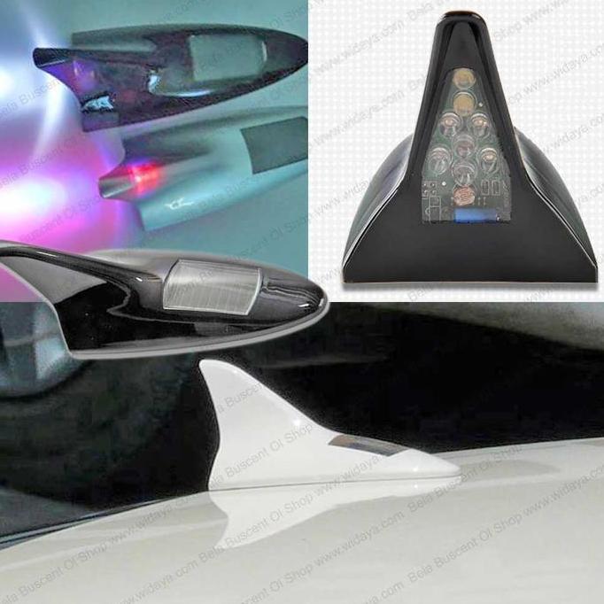 Fog Light Lamp Lampu Kabut Led Surya Sirip Hiu Shark Fin Laser Foglamp