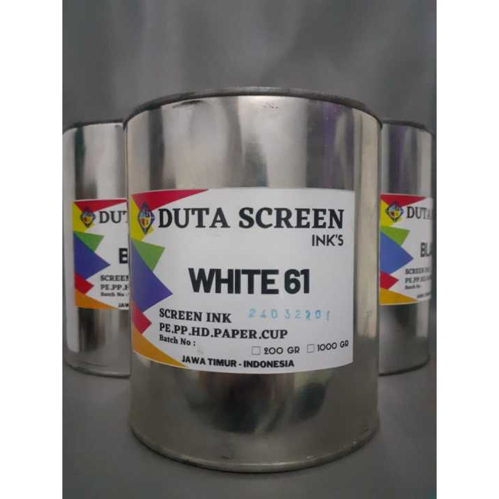 Cat, Tinta Sablon Duta Screen (Sablon Plastik,Paper,) 1Kg