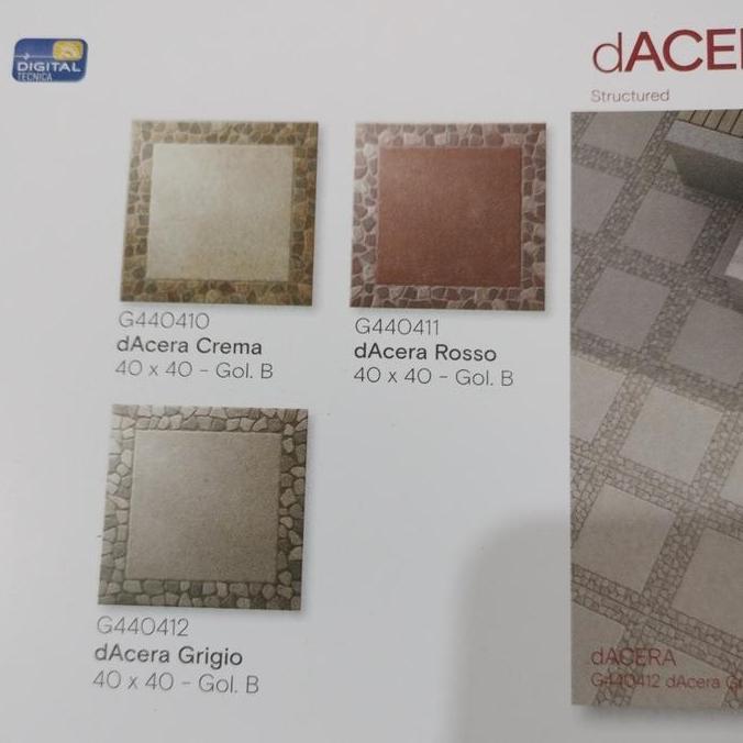 keramik roman dAcera cream 440411 40x40 grade A
