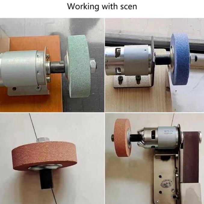 MATEGAV 5-12mm Adaptor Dinamo Ke Gerinda / Grinding Wheel / Adaptor Gerinda Jadi Bor / Adaptor As Ge