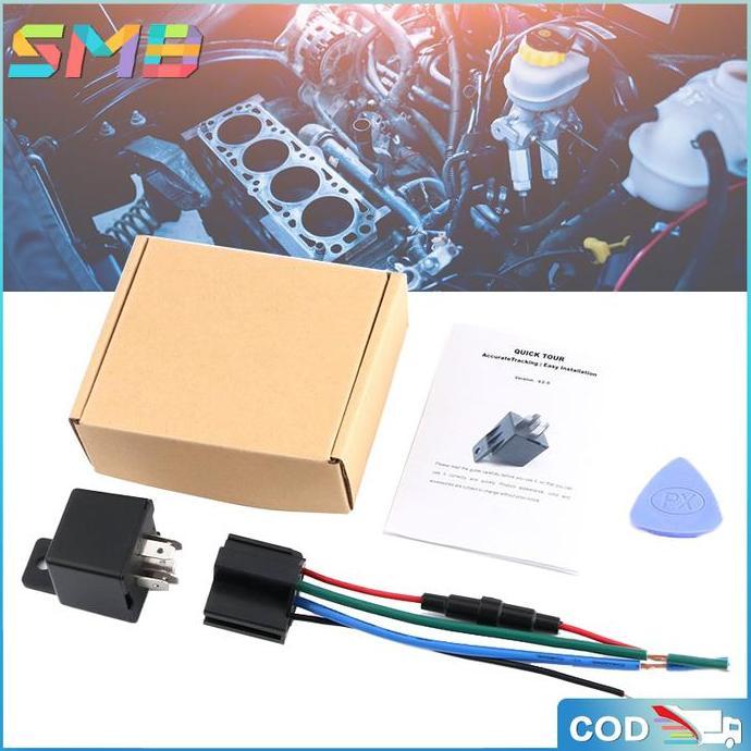 OTNEUDA Relay Pelacak Anti Maling Mobil-Relay GPS Locator-GPS Tracker Mobil Relay