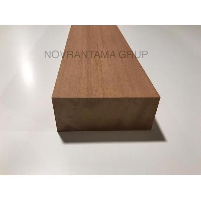 balok kayu solid 6x12 panjang 200 kamper meranti merbau bengkirai dll