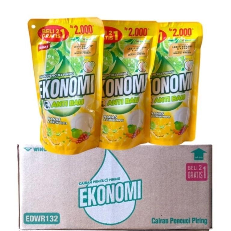 Sabun Cairan Pencuci Piring Ekonomi 1 Dus Isi 36 Pcs