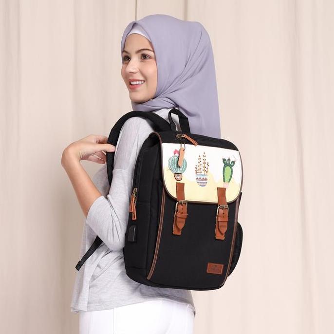 MARAWA Kanke - Veila Backpack Tas Ransel Laptop Denim