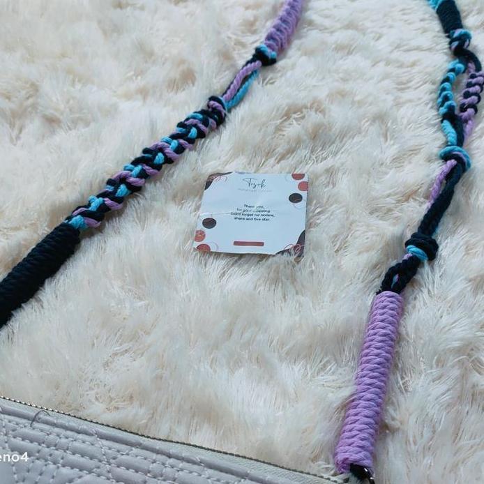 ( Ready ) Macrame Strap Bag