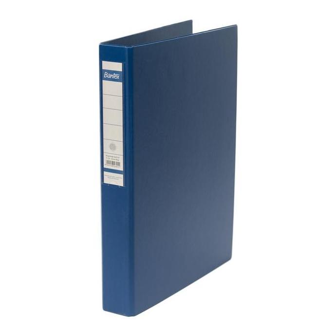 Bantex Ring Binder 2 Ring D 25mm Folio Blue 8223 01