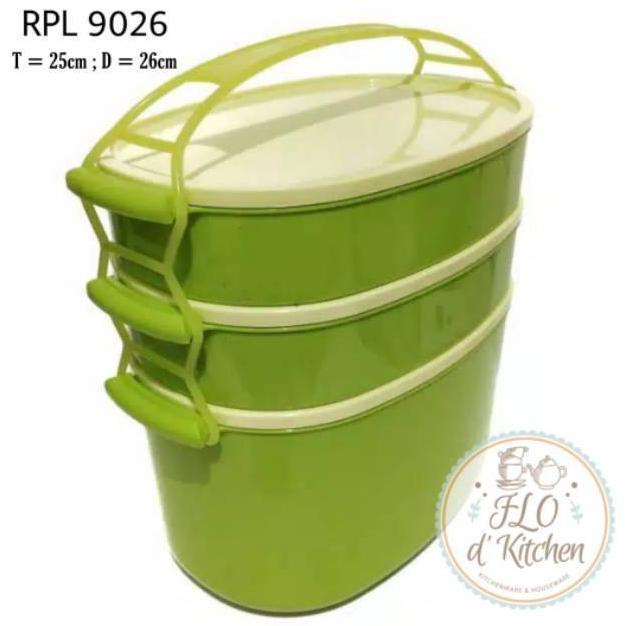 HOT DEALS Rantang Susun 3 Jumbo RPL 9026