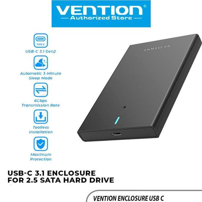 Vention Enclosure HDD/SSD 2.5 / USB C