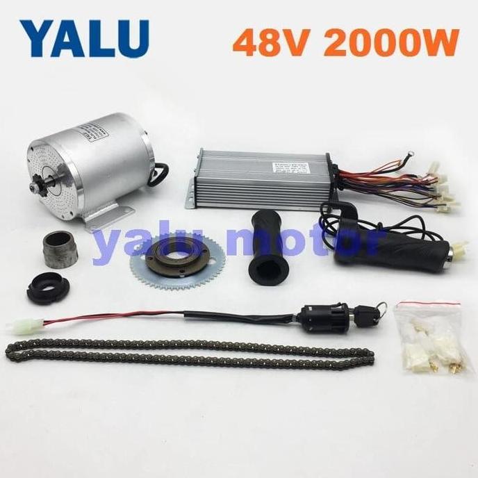 Motor Bldc 2000W 48V Dinamo Listrik 2Kw 48V Mesin Mobil Listrik 2000W