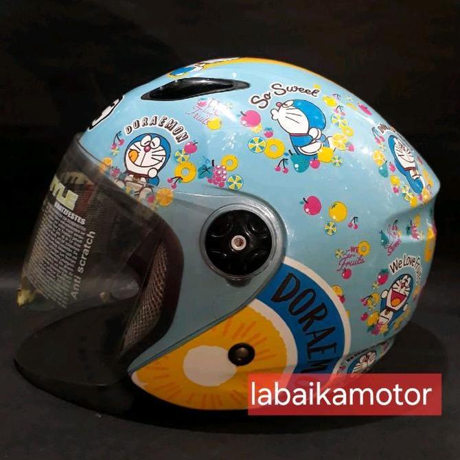 HELM BMC MILAN MOTIF KARAKTER - HELM BMC HALFFACE HA