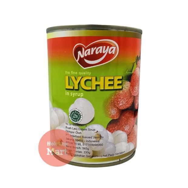 Processed - Naraya Longan Atau Naraya Lychee Buah Kelengkeng / Leci Dalam Sirup