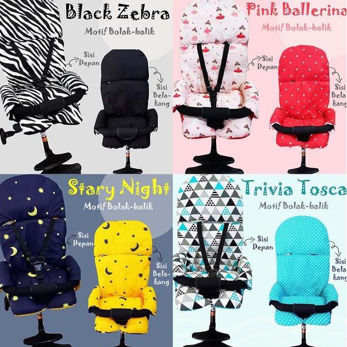 Yayan.Mede - Stroller Pad Panjang Sandaran 56Cm Untuk Model Roda 4/5 Alas Stroller Exotic Lw 120, Pa