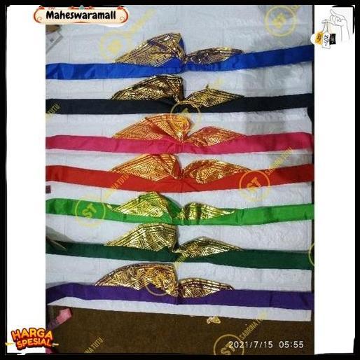 Udeng Pencak Silat Udeng Bali Udeng Seni Ikat Kepala Setengah Jadi Termurah Bisa Cod Produk Berkuali