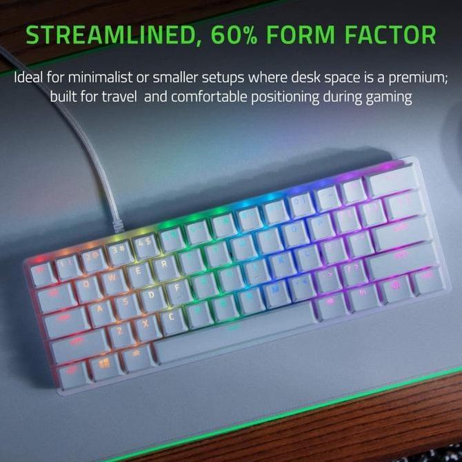 Lengkapjaminan- Razer Huntsman Mini Optical Gaming Keyboard Keycaps Computer Keyboard  Razer