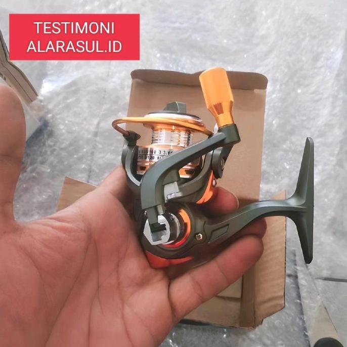 Jaaminkwalitas- Reel Mini Riil Pancing Mini 500 Reel Pancing Spinning Fishing Reel Kumparan Pancing 