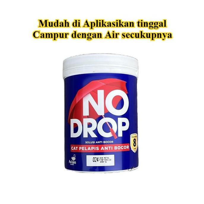 Handiknastujuh - Cat Pelapis Anti Bocor No Drop 1 Kg | Cat Waterproofing Anti Rembes Dinding & Dak |