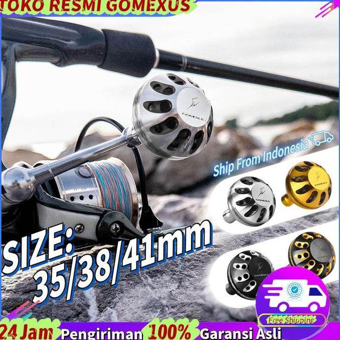 Jaaminkwalitas- In Stockgomexus Handle Knob 35-41Mm Joran Bc Pancing Alat Pancing Set Knop Stradic D