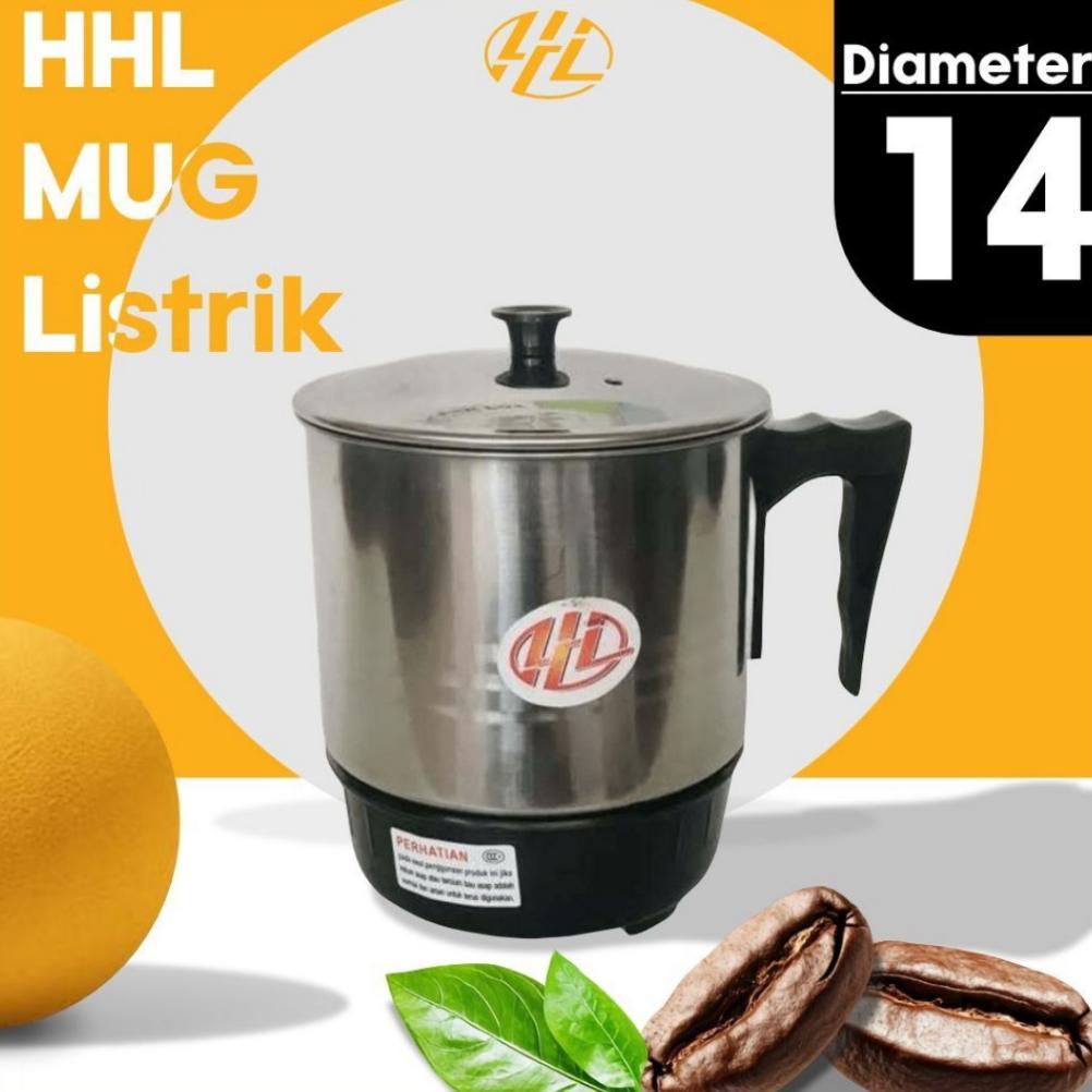 PROMO Mug Listrik / Mug Elektrik /Teko Listrik Stainless Steel HHL