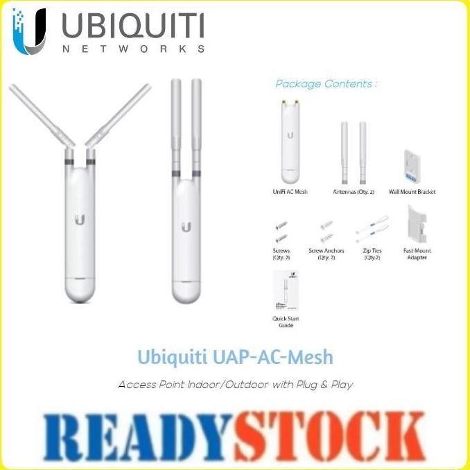 Mmhstore- Ubiquiti Uap-Ac-M Wireless Unifi Ap Ac Mesh