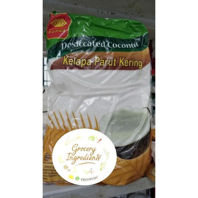 Processed - Desiccated Coconut 500Gram / Kelapa Parut Kering