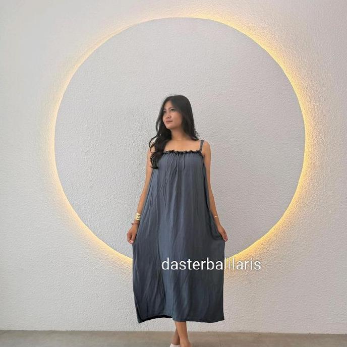 PROMO Daster Lobek Panjang Tali satu Polos PROMO