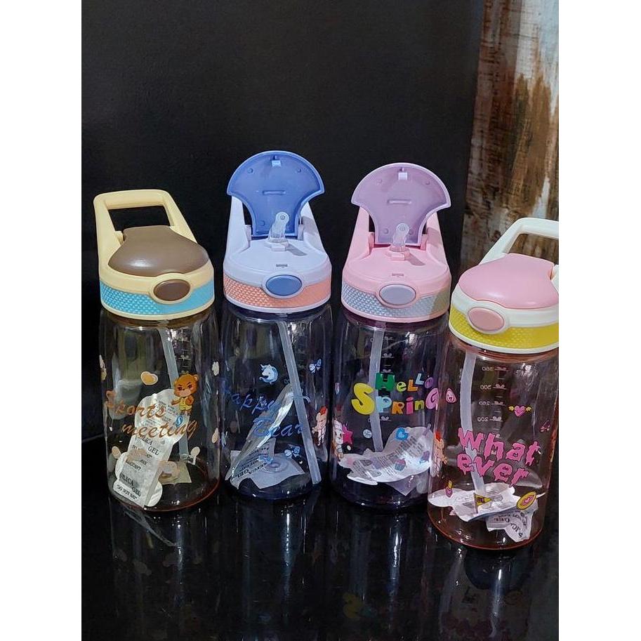 Posizioni- Botol Minum Anak Pegangan Karakter Seliya Kd 2663 500Ml