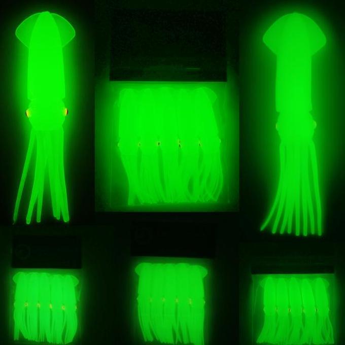 Jaaminkwalitas- Searyoma Gid Squid Soft Lure / Bait - Cumi Karet - Umpan Layur