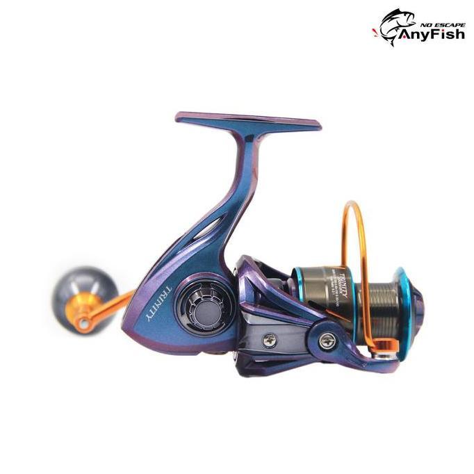 Jaaminkwalitas- Anyfish Trinity X Fishing Reel Spining Power Handle