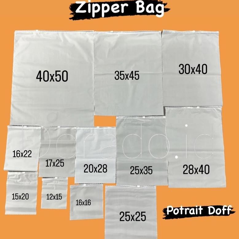 MAHMUD ZIPPER BAG / ZIPPER LOCK / ZIPPER STORAGE BAG / ZIPPER TRAVEL POUCH / TRAVEL POUCH SERBAGUNA 
