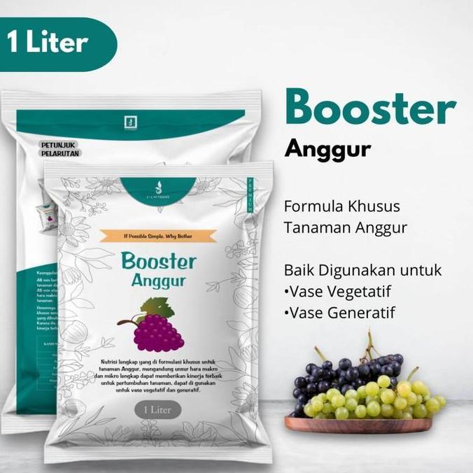 Giardino- Nutrisi Ab Mix Anggur LA Nutrient Booster Anggur 1 Liter Pekatan Untuk Vegetatif Dan Gener