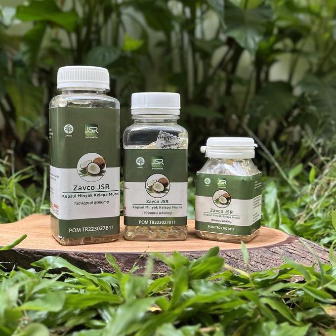 Zerox- Zavco (Virgin Coconut Oil) Vco 100 Kapsul Jsr Dr Zaidul Akbar