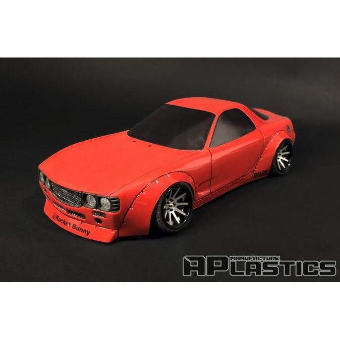 APLASTICS RC MAZDA RX7 FD BOSS CLEAR BODY (194/200MM)