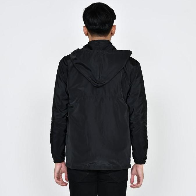 Uomo- Cottonology Jaket Tas Pria Hitam Multifungsi
