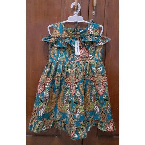Harga Miring Dress Anak Perempuan Dress Batik Pakaian Anak Perempuan Batik Anak Perempuan Rempel Dad