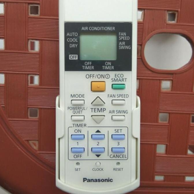 REMOTE REMOT AC PANASONIC ECO SMART POWERFULL A75C4157 A75C3753 ORIGIN