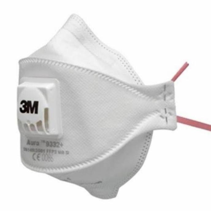 Gasajaa- Masker 3M N95 Aura 9332+ Ffp3 1 Kotak Isi 10 Pcs