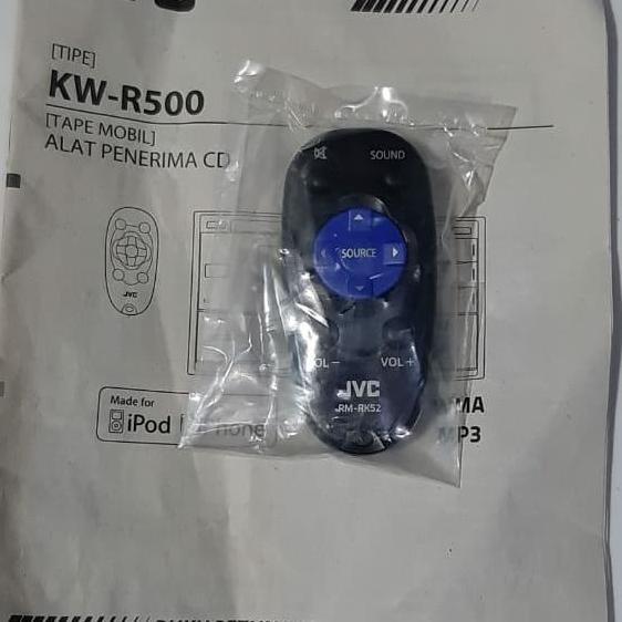 REMOTE REMOT TAPE MOBIL JVC KW-R500 RM-RK50 ORIGINAL ASLI