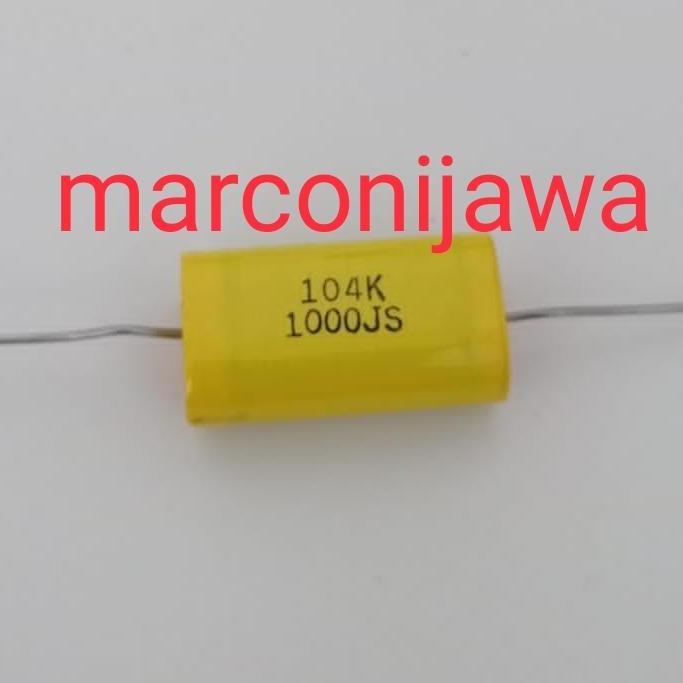 capasitor 104K 1000Vdc 0,1uf 26x15x10mm