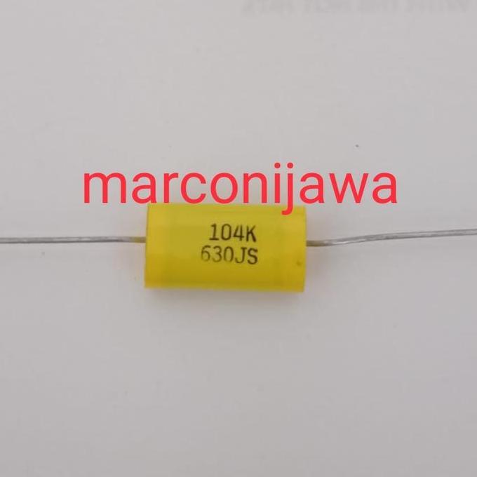 capasitor 104K630Vdc 0,1uf 20x11x7mm