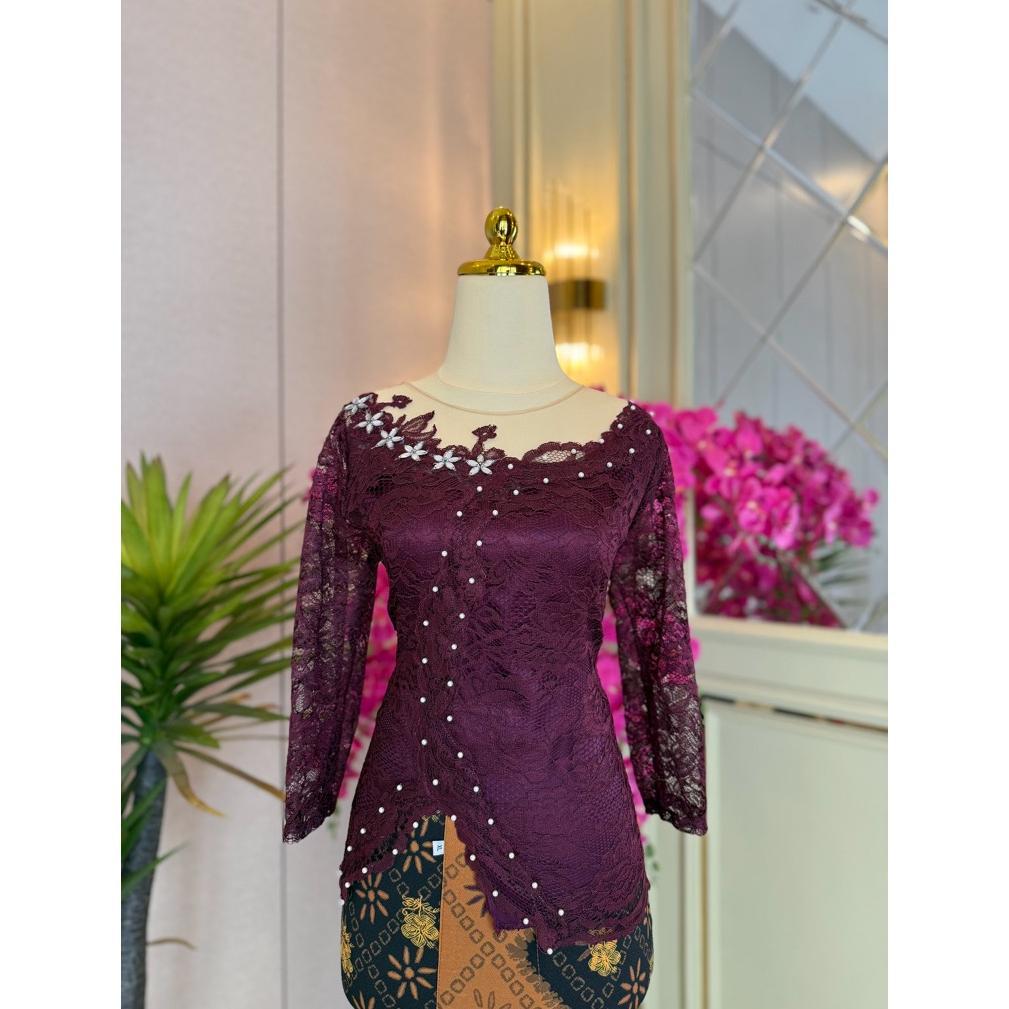 Berkualitas Kebaya Payet Mutiara Fatmawati 3/4-7/8 (Kebaya Saja)