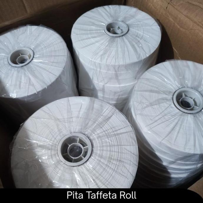 Langsungpas- Pita Laundry 25Mm Taffeta Nylon Tafeta 200 Meter Per Roll