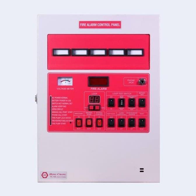 MCFA MASTER CONTROL FIRE ALARM PANEL BESI HONG CHANG HC 5 AL MCFA